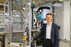 Gerhard Rauch, Geschäftsführer von Metzner Maschinenbau