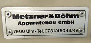 Metzner & Böhm Apparatebau GmbH