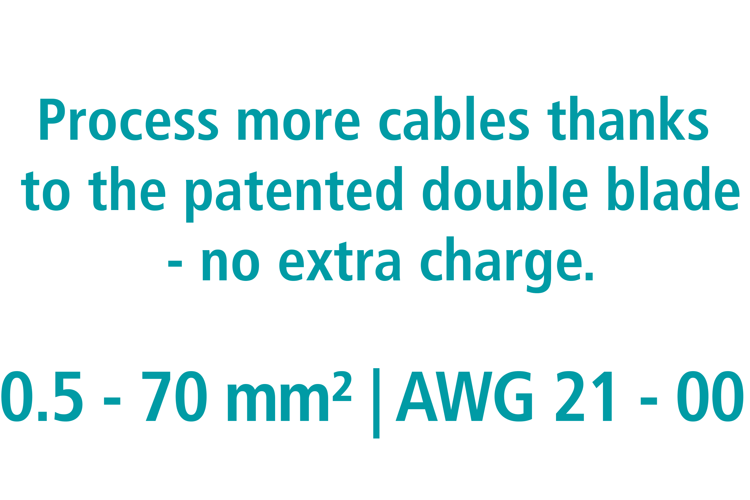 Cable cut and strip machine Metzner AM 3000