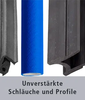 Schläuche und Profile wie sie im Eisenbahnbau eingesetzt werden