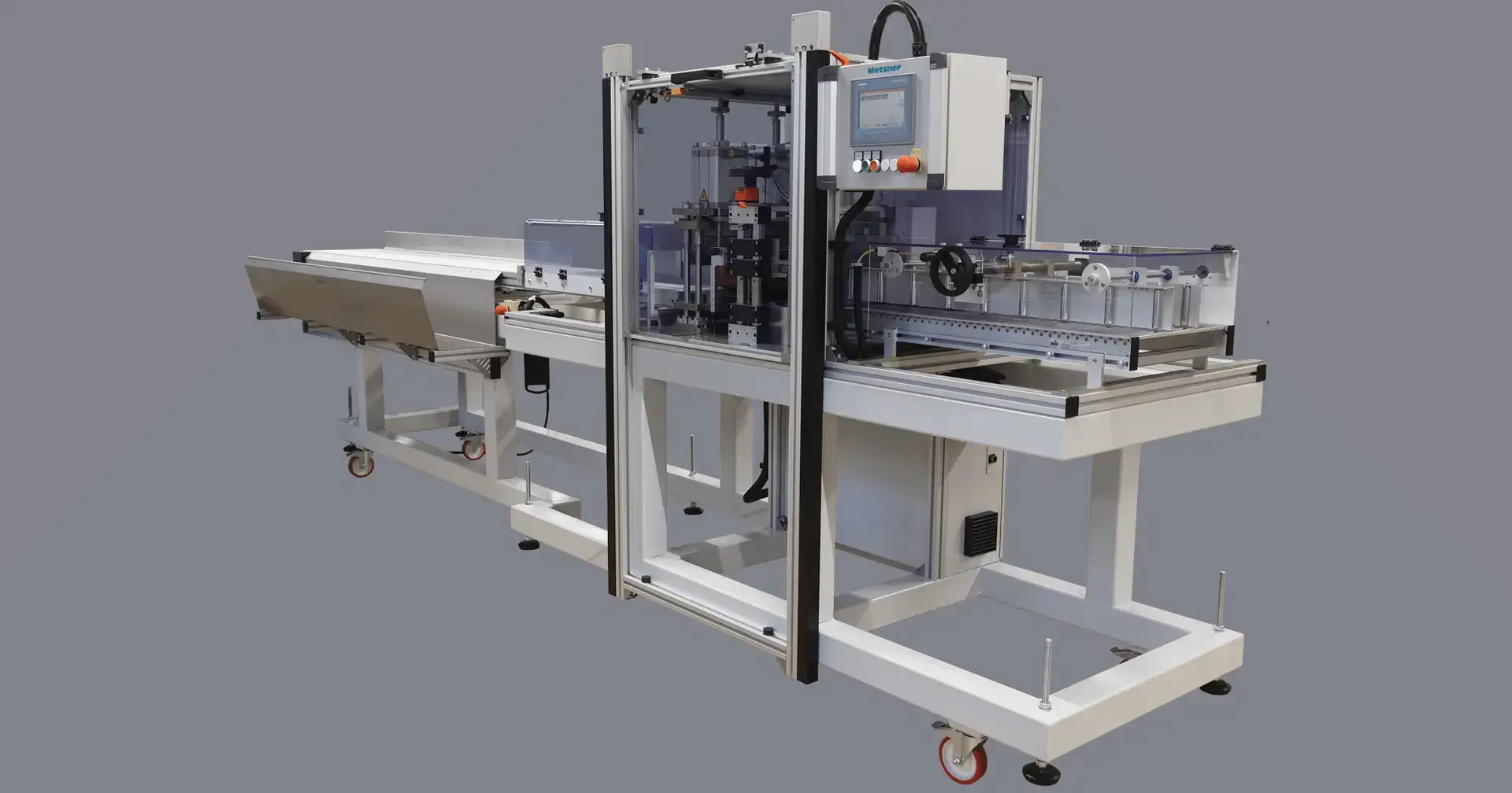 Modular cutting machine for rubber and plastics
