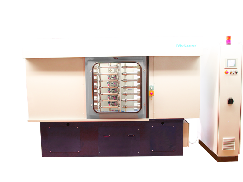 Mandrel cutting machine for the automatic prodduction of sealing rings