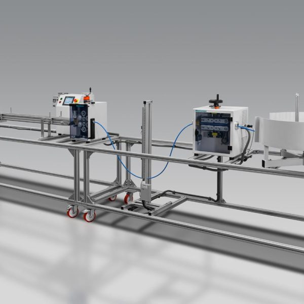 KL-BV line for medical tube poduction